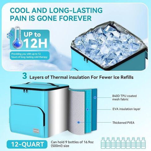 آلة العلاج البارد، آلة العلاج بالثلج القابلة للبرمجة لاستبدال الركبة، تعمل بمنفذ USB، التعافي بعد الجراحة، الرباط الصليبي الأمامي، تخفيف الألم، للإصابات الرياضية، والالتواء، وتقليل التورم، وسادة الركبة in Kuwait