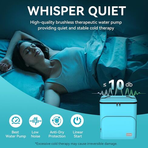 آلة العلاج البارد، آلة العلاج بالثلج القابلة للبرمجة لاستبدال الركبة، تعمل بمنفذ USB، التعافي بعد الجراحة، الرباط الصليبي الأمامي، تخفيف الألم، للإصابات الرياضية، والالتواء، وتقليل التورم، وسادة الركبة in Kuwait