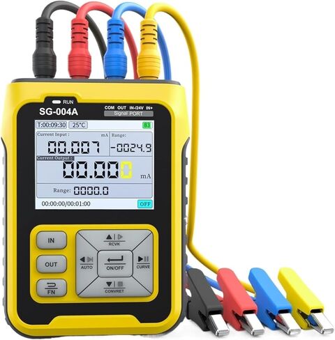 Current Signal Generator SG-004A 4-20mA Multifunctional Signal Generator PT100 Thermocouple Resistance Pressure Transmitter Process Calibrator Tools in Saudi Arabia