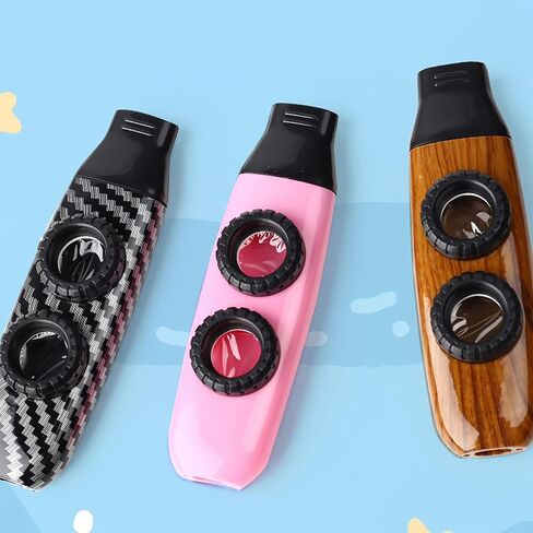 Professional Kazoo, Comes with 3 Extra Membranes, Adjustable Pitch, Suitable for Guitar, Ukulele, Violin, Piano, Keyboard, Beginners As Well As Professionals, Adults/Music Enthusiasts. in Saudi Arabia