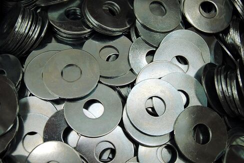 (250) غسالات حاجز كبيرة الحجم 1/2 × 1-1/2 OD - مطلية بالزنك in Saudi Arabia
