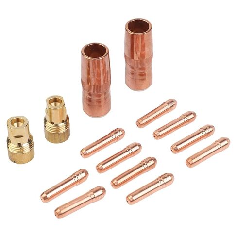 استبدال فوهة اللحام Mig لـ Bernard NS-5818C وD-1 طقم الناشر 10 حزمة نصائح الاتصال النحاس النحاس موصل الفوهات الملحقات الصناعية in Saudi Arabia