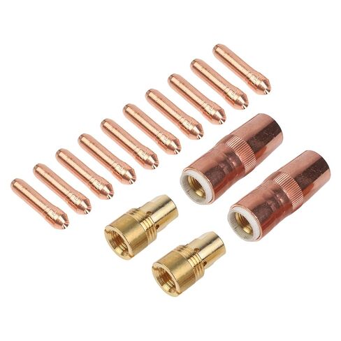 استبدال فوهة اللحام Mig لـ Bernard NS-5818C وD-1 طقم الناشر 10 حزمة نصائح الاتصال النحاس النحاس موصل الفوهات الملحقات الصناعية in Saudi Arabia