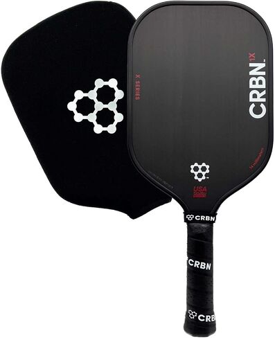 CRBN Pickleball - X Series Power Paddle - Carbon Fiber Pickleball Paddle with Foam Injected Edges for Expanded Sweet Spot in Kuwait