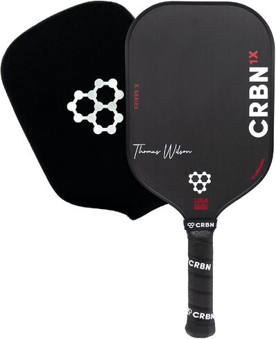 CRBN Pickleball - X Series Power Paddle - Carbon Fiber Pickleball Paddle with Foam Injected Edges for Expanded Sweet Spot in Kuwait