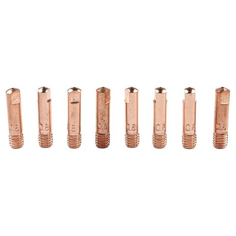 27PCS Welding Accessories Set for 15AK MIG Torch Copper Nozzles with M6 0.6-1 mm Power Tips Gas Nozzle Kit for Protective in Saudi Arabia