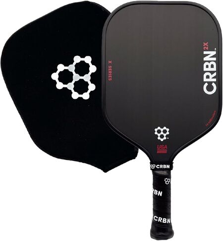 CRBN Pickleball - X Series Power Paddle - Carbon Fiber Pickleball Paddle with Foam Injected Edges for Expanded Sweet Spot in Kuwait