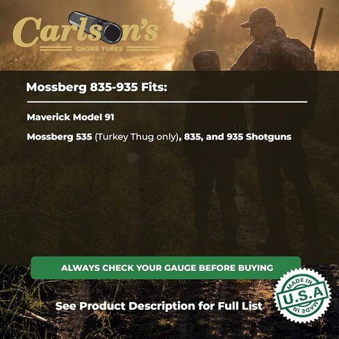 CARLSON’S Choke Tubes 12 Gauge for Remington [ Cylinder | 0.730 Diameter ] Stainless Steel | Flush Mount Replacement Choke Tube | Made in USA in Saudi Arabia