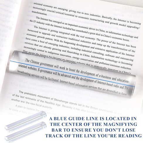 gisgfim 2Pcs Magnifying Rulers with Guiding Line Magnifying Ruler for Reading 6 Inch Magnifier Ruler Bar Finder for Mahjong Reading Small Prints Bible Books Instructions Cross Patterns Card Games in Saudi Arabia
