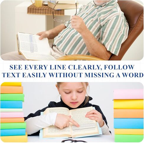 gisgfim 2Pcs Magnifying Rulers with Guiding Line Magnifying Ruler for Reading 6 Inch Magnifier Ruler Bar Finder for Mahjong Reading Small Prints Bible Books Instructions Cross Patterns Card Games in Saudi Arabia