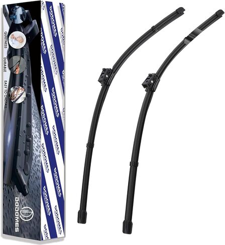 2 Wiper Blades OEM Quality Replacement for Chevy Silverado Avalanche Suburban, GMC Sierra Yukon, Mercedes-Benz SLK,SLC, Cadillac Escalade EXT ESV, Original factory wipers - 22"/22" Pinch Tab in Kuwait