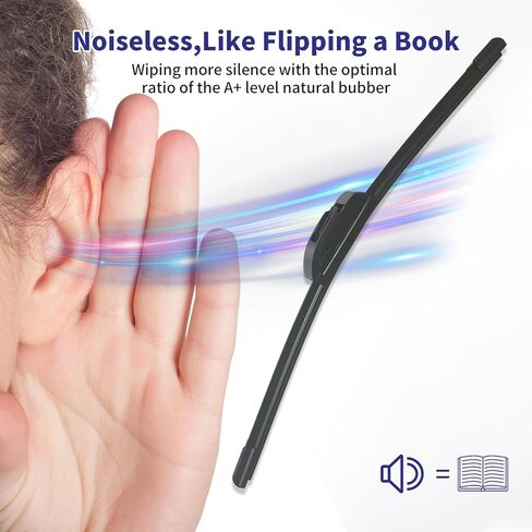 2 Wiper Blades OEM Quality Replacement for Chevy Silverado Avalanche Suburban, GMC Sierra Yukon, Mercedes-Benz SLK,SLC, Cadillac Escalade EXT ESV, Original factory wipers - 22"/22" Pinch Tab in Kuwait