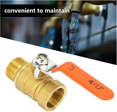 1 قطعة DN32 1-1/4BSP الأنابيب النحاسية أنثى موضوع الكرة صمام 1.6MPa للمياه النفط الغاز صمام إيقاف (1-1/2 ") in Kuwait