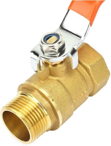 1 قطعة DN32 1-1/4BSP الأنابيب النحاسية أنثى موضوع الكرة صمام 1.6MPa للمياه النفط الغاز صمام إيقاف (1-1/2 ") in Kuwait