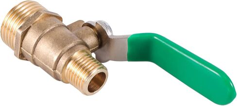 1/2 "إلى 1/4" ذكر الموضوع كرة نحاسية صمام زيت الماء الهواء خط الوقود صمام إغلاق مضخة هواء هوائية تجهيزات أنابيب المياه in Kuwait