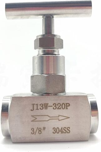 1/4" 3/8" 1/2" 304 Stainless Steel Female High Pressure Shut Off Globe Valve J13-320P Crane Flow Control(1/8") in Kuwait