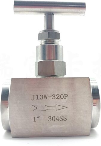 1/4" 3/8" 1/2" 304 Stainless Steel Female High Pressure Shut Off Globe Valve J13-320P Crane Flow Control(1/8") in Kuwait