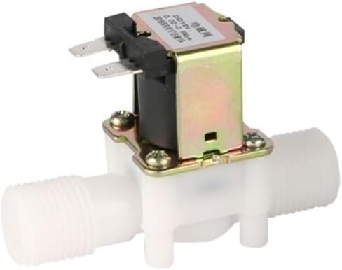 1/2" 3/4" Water Solenoid Valve DC 12V AC 220V Magnetic Valve Washing Machine Drinker Dispenser Water Controller Switch(3I4 inch AC 220V) in Saudi Arabia