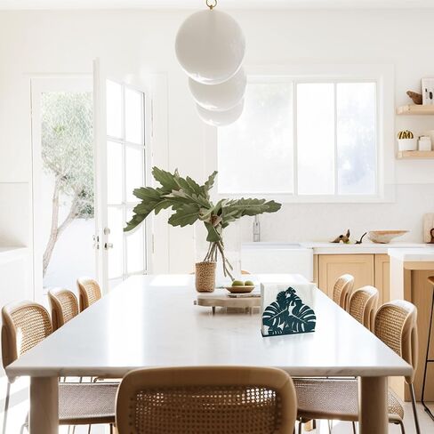 حامل مناديل معدني حديث على شكل أوراق خضراء على سطح الطاولة/موزع مناديل قائم بذاته، لأسطح المطبخ، وطاولة الطعام، للاستخدام الداخلي والخارجي... in Kuwait