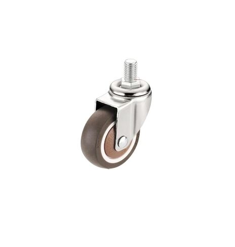 (5-Pack) Silent Office Chair Computer Swivel Pulley Swivel Wheel Hub Rubber Caster(2-Inch-Circlip Style) in Saudi Arabia