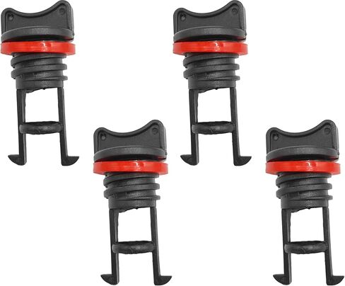 Nylon Kayak Drain Plug Kit for Dinghy Canoe Boat 3/4 Inch Diameter Nylon Thread Drain Stoppers Kayak Scupper Plug Kit Plugs Accessories 4 Pack in Kuwait