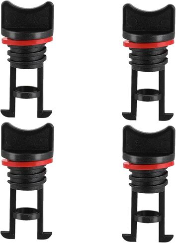 Nylon Kayak Drain Plug Kit for Dinghy Canoe Boat 3/4 Inch Diameter Nylon Thread Drain Stoppers Kayak Scupper Plug Kit Plugs Accessories 4 Pack in Kuwait