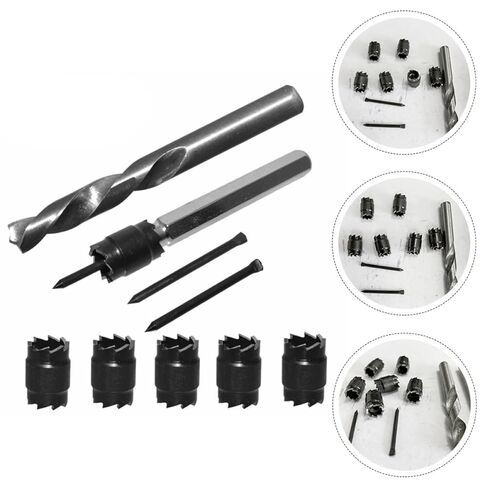 Homoyoyo 9-Piece High-Speed Steel Spot Welder Drill Bit Set Shank Suitable for Stainless Steel Includes Spot Welding Tool Accessories in Saudi Arabia