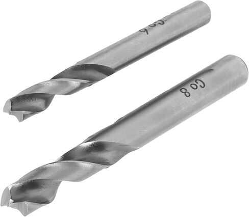 طقم لقم مثقاب لحام نقطي مكون من قطعتين، مادة HSSCO، عالية التآكل والمتانة، سهل فصل اللحامات النقطية، مقاسات 6 × 65 مم و8 × 80 مم، مزيل قطع ثقب معدني in Kuwait