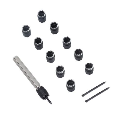 مجموعة قطع لحام البقعة مزدوجة الجوانب، مزيل فتحات لقم الثقب HSS مقاس 3/8 بوصة، أدوات لحام عالية الكفاءة لفصل اللوحات المعدنية in Kuwait