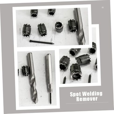 9pcs High Speed Welding Drill Bit for Efficient Welding Weld Remover Tools for Power Drills for Applications in Saudi Arabia