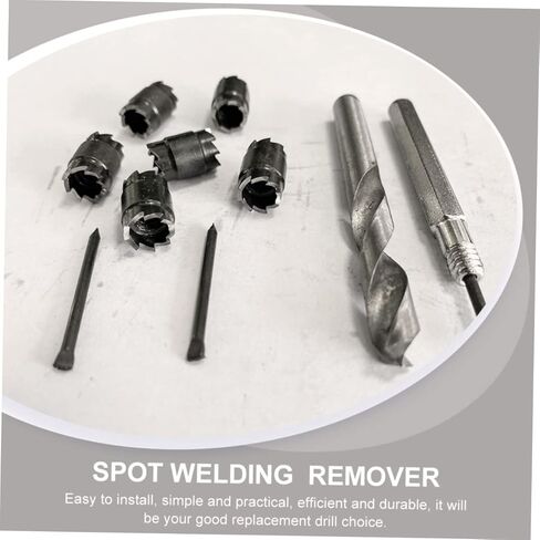 9pcs High Speed Welding Drill Bit for Efficient Welding Weld Remover Tools for Power Drills for Applications in Saudi Arabia