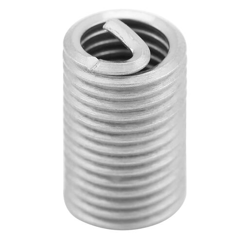 Jeanoko 50 قطعة M6 x 1.0X حشوات مترابطة ثلاثية الأبعاد، القطر الخارجي 7.6-7.9 مم لإصلاح الخيط، أسلاك حلزونية ملفوفة من الفولاذ المقاوم للصدأ SS304، قطر مثقاب مناسب 6.3 مم in Saudi Arabia