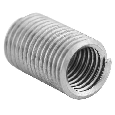 Jeanoko 50 قطعة M6 x 1.0X حشوات مترابطة ثلاثية الأبعاد، القطر الخارجي 7.6-7.9 مم لإصلاح الخيط، أسلاك حلزونية ملفوفة من الفولاذ المقاوم للصدأ SS304، قطر مثقاب مناسب 6.3 مم in Saudi Arabia