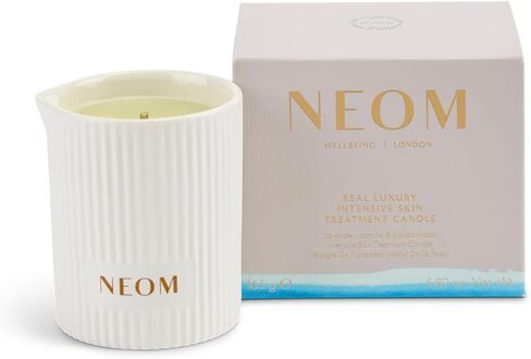 NEOM - Perfect Night’s Sleep Intensive Skin Treatment Candle | Lavender & Jasmine | Nourishing with Essential Oils | Perfect for Massage in Kuwait