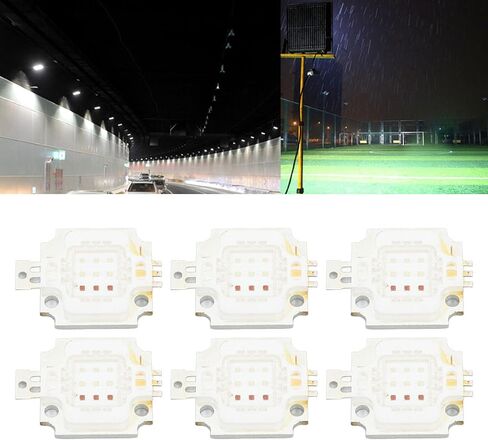 generic 10 x 10W COB RGB Light Panel Emitters, Super Bright Lamp Beads for DIY, High Lumen Energy Saving LED Components for Lighting in Saudi Arabia