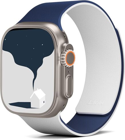 أحزمة ساعة MOFT Snap Duo متوافقة مع ساعة Apple، ارتداء مغناطيسي سريع، تصميم ثنائي الألوان وسيليكون ناعم، أحزمة iWatch لـ Ultra 3/2/1، السلسلة 11/10/9/8/7/SE/6/5/4/3/2/1، 38/40/41/42/44/45/46/49 مم in Saudi Arabia