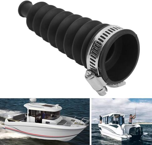 Shift Cable Bellows 74639a2 Replacement for Mercruiser Stern Drives R MR One Bravo I II III, Outboard Engine Shifter Cable Bellow Boot with C Clamp and Hose Clamp in Kuwait