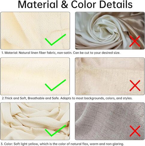 RTNLIT 4 Feet Fabric Cord Cover, Chandelier Chain Cable Sleeve for Lighting Wires, Swing Chains Decorative, Cables Management & Hider (Beige, Pack of 2) in Kuwait