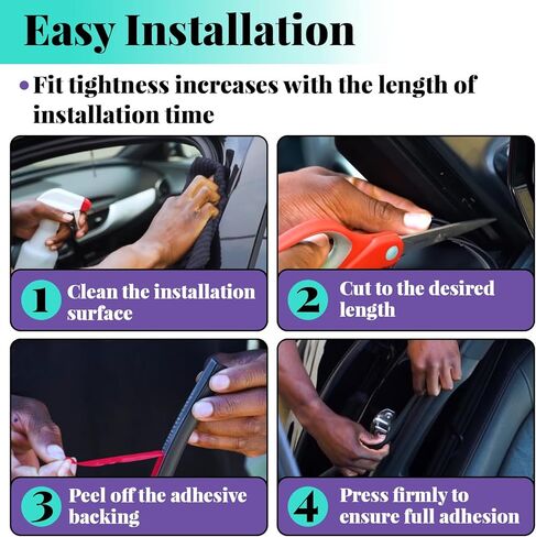 26FT 0.75 بوصة × 0.375 بوصة شريط ختم الباب على شكل حرف D، شريط إغلاق مطاطي على شكل حرف D EPDM ذاتي اللصق لباب المنزل، المرآب، عربة سكن متنقلة، شاحنة، سيارات، نافذة، قارب، فتحة بحرية in Kuwait