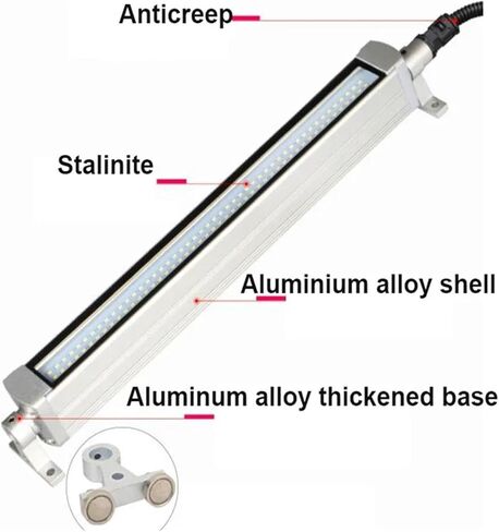 1PCS Milling CNC Machine Tool Light Waterproof Workshop Working Lamp Long Lathe lamp for 24/36/220V(24V-36V) in Saudi Arabia