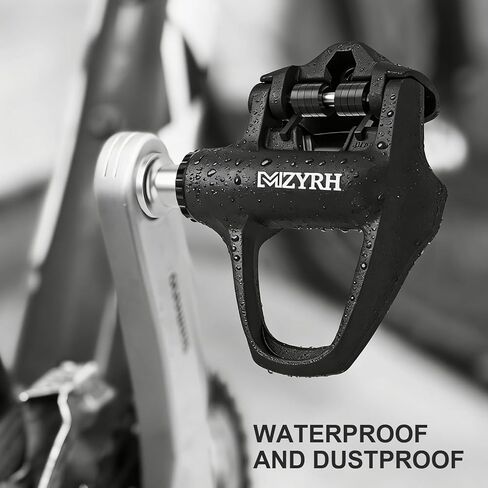 MZYRH Road Bike Pedals,9/16" Lightweight Nylon Clipless Pedals with Cleats Set Compatible with SPD-SL System in Kuwait