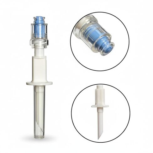 25PCS Vial Access Device with Luer Adapter, Needleless Connector with Transfer Tip, Sterile Individually Wrapped&for Veterinary and Lab in Saudi Arabia