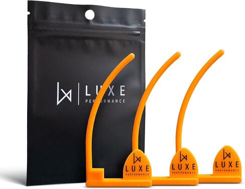 علم غرفة أمان الأسلحة - إكسسوارات نطاق الأسلحة ذات اللون البرتقالي الساطع، القوية والمتينة للبالغين - جهاز أمان للأسلحة النارية مناسب عالميًا مصنوع في الولايات المتحدة الأمريكية - مجموعة من 6 قطع in Kuwait