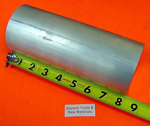 3" Aluminum 6061 Round Rod 8" Long +.07"/-0 T6511 3.0" Diameter Solid Lathe Bar Stock in Kuwait