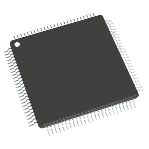تقنية Microchip، DSPIC33EP512MU810-E/PF، وحدة تحكم الإشارة الرقمية - 16 بت - 60 سرعة MIPS - 83 I/O - 512 كيلو بايت (170 كيلو × 24) فلاش - 24 كيلو بايت × 16 رام - 3 إلى 3.6 فولت - 100-TQFP (14x14). (5 سلعة/عناصر) in Saudi Arabia