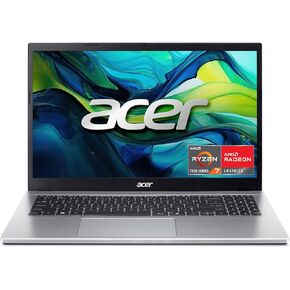 Acer Aspire Go 15 AI Ready Laptop | 15.6" FHD IPS Display | AMD Ryzen 3 7320U | AMD Radeon 610M Graphics | 8GB LPDDR5 | 128GB PCIe SSD | Wi-Fi 6 | Windows 11 Home in S Mode | AG15-21P-R5YG in Kuwait