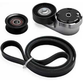 طقم شداد حزام القيادة 3 قطع لسيارة دودج دورانجو 2016-2021، لسيارة جيب جراند شيروكي 2016-2022، لسيارة جيب جراند شيروكي L 2021-2022، [V6 3.6L]، مجموعة شداد حزام القيادة OE 5184617AC، 5184617AD in Kuwait