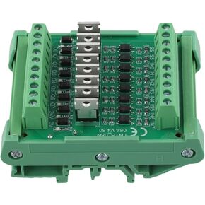 وحدة إخراج إدخال PLC ذات 8 قنوات مع مخرج NPN DC 5A لكل قناة 12/24VDC عزل Optocoupler لأنظمة الأتمتة الصناعية للتحكم المنطقي القابل للبرمجة in Kuwait