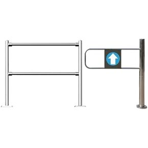 باب المرور في اتجاه واحد، بوابة التأرجح التلقائية، بوابة أمان التأرجح الأوتوماتيكية، باب في اتجاه واحد محمل بنابض للمداخل التجارية في محلات السوبر ماركت والمتاجر والأماكن العامة، (60 × 100 سم) in Kuwait