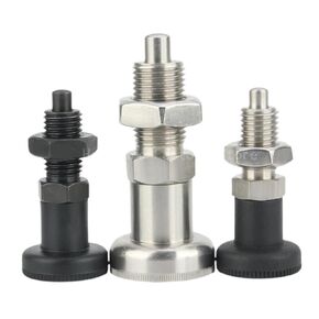Return & Rest Type Index Bolts Indexing Plunger Fine Thread Stainless Steel & Carbon Plinger 1Pcs(QX220-BSK,M10) in Kuwait